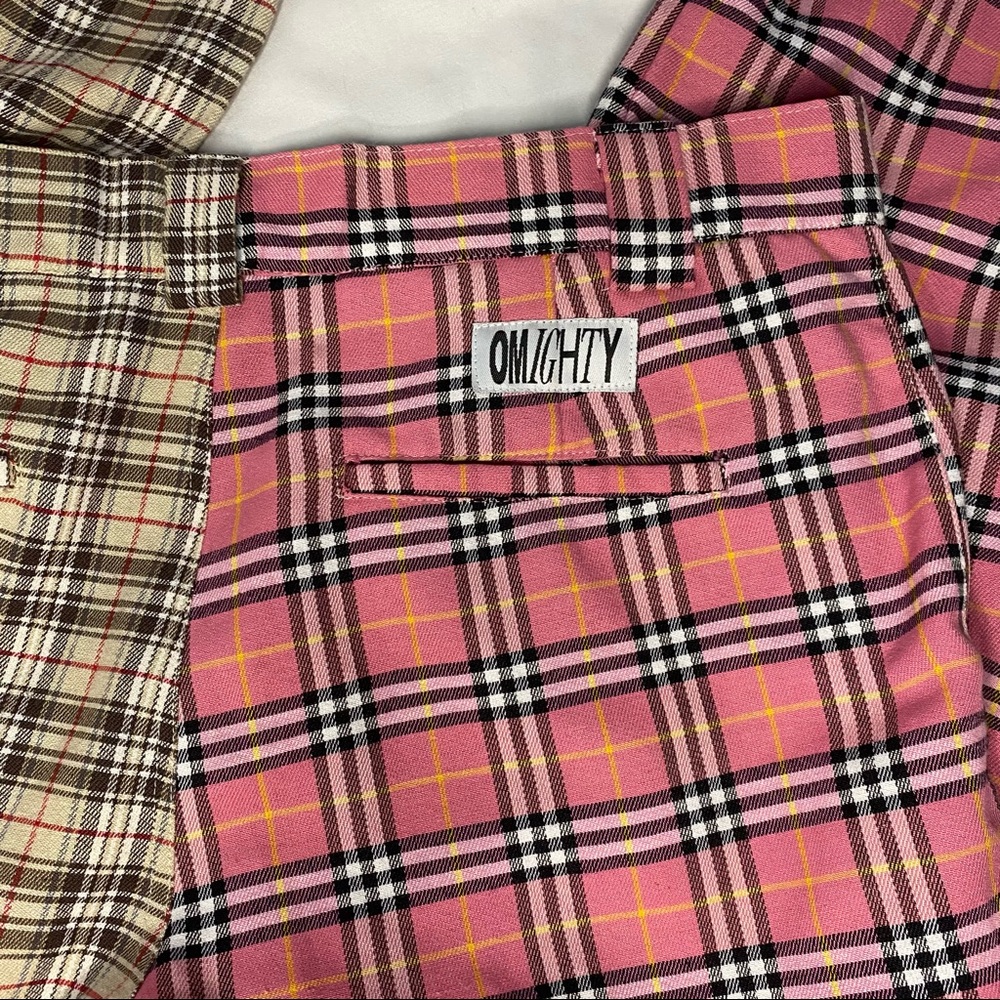 Omighty regina and gwen split plaid pants